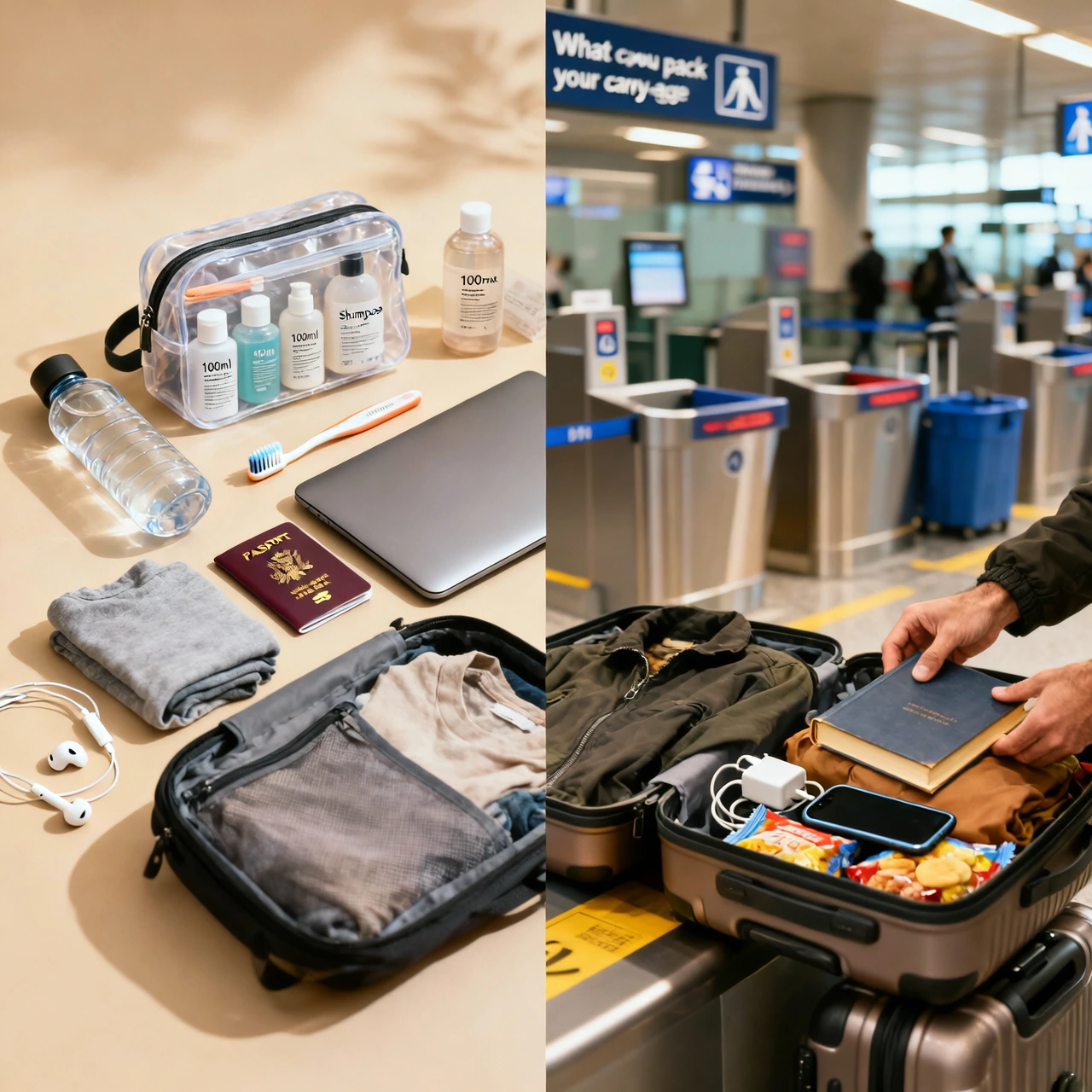  co mozna zabrac do bagazu podrecznego