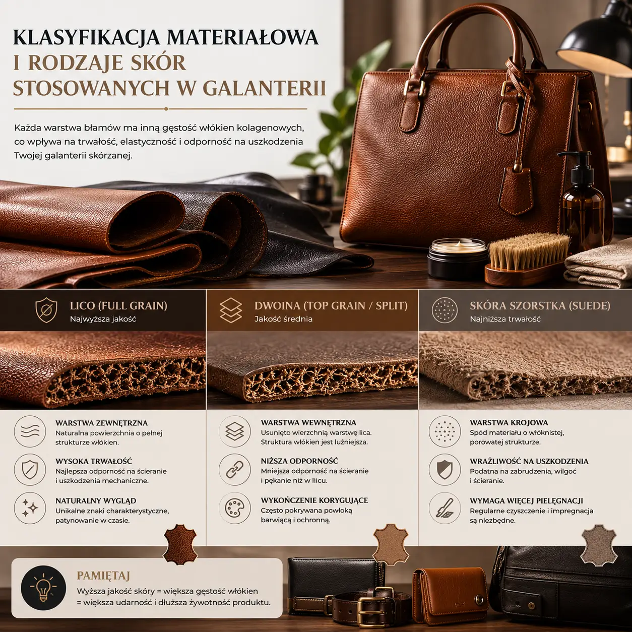 Jak wybrać torebkę ze skóry naturalnej?