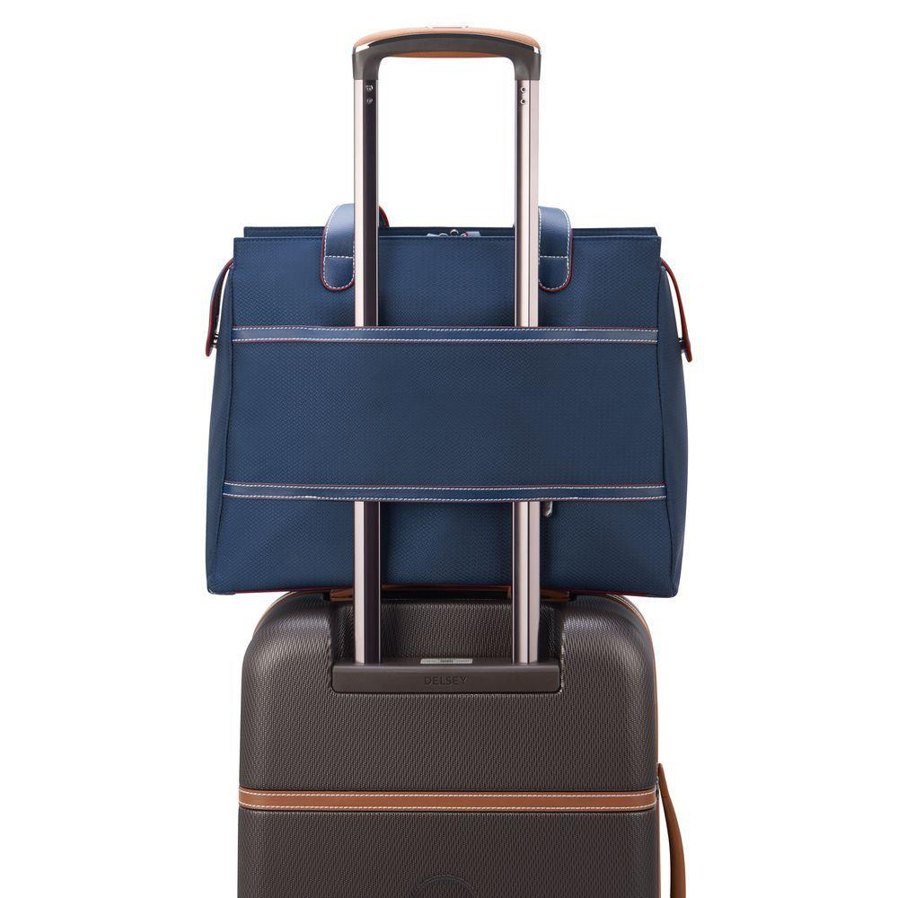 Torba z poliestru damska Delsey Chatelet Air 2.0 na laptopa A4 niebieska - cecha produktu