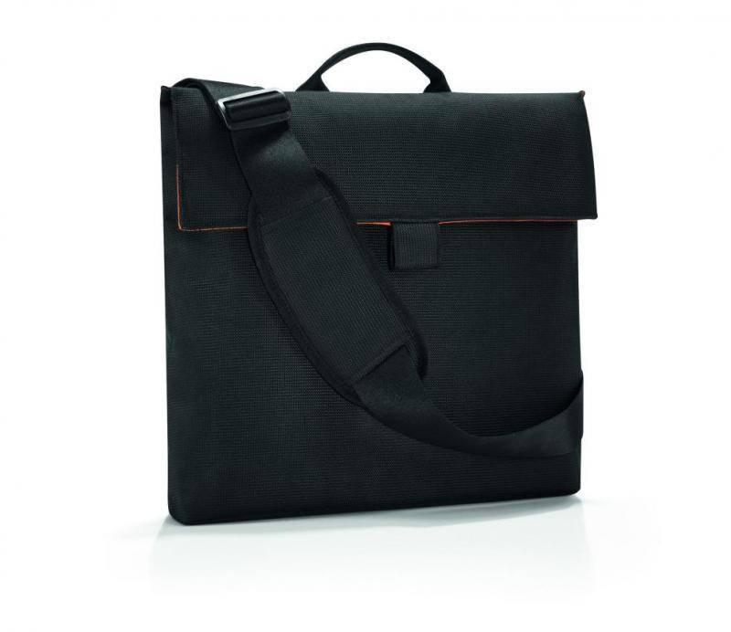 Torba z poliestru unisex Business courierbag miejska na ramię A4 czarna - cecha produktu