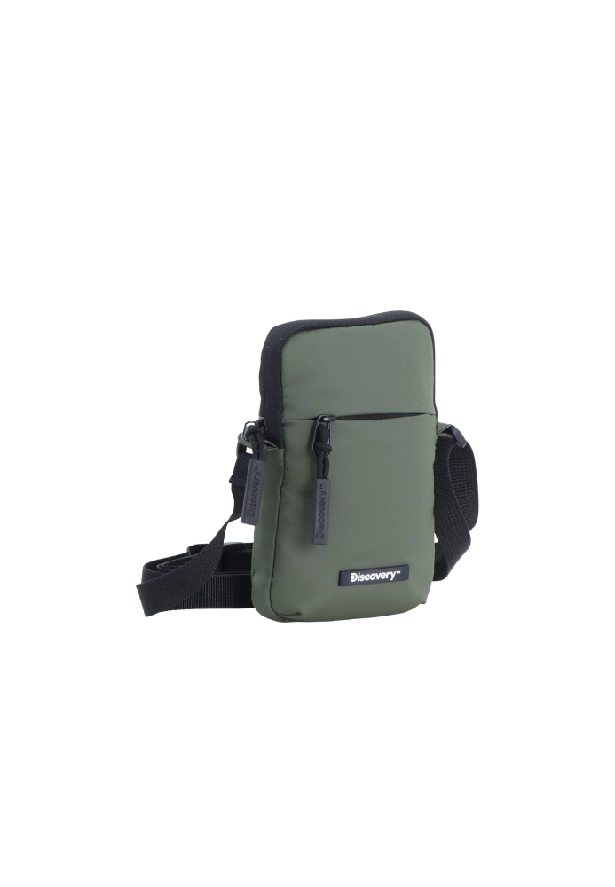 Torebka na szyję z poliestru unisex Discovery URBAN 3442 paszportówka khaki - cecha produktu