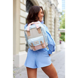 Plecak damski miejski pastelowy kolorowy na laptopa - Himawari 188L