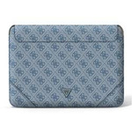 Pokrowiec na laptopa ze skóry ekologicznej unisex Guess GUCS14P4TB sleeve niebieski