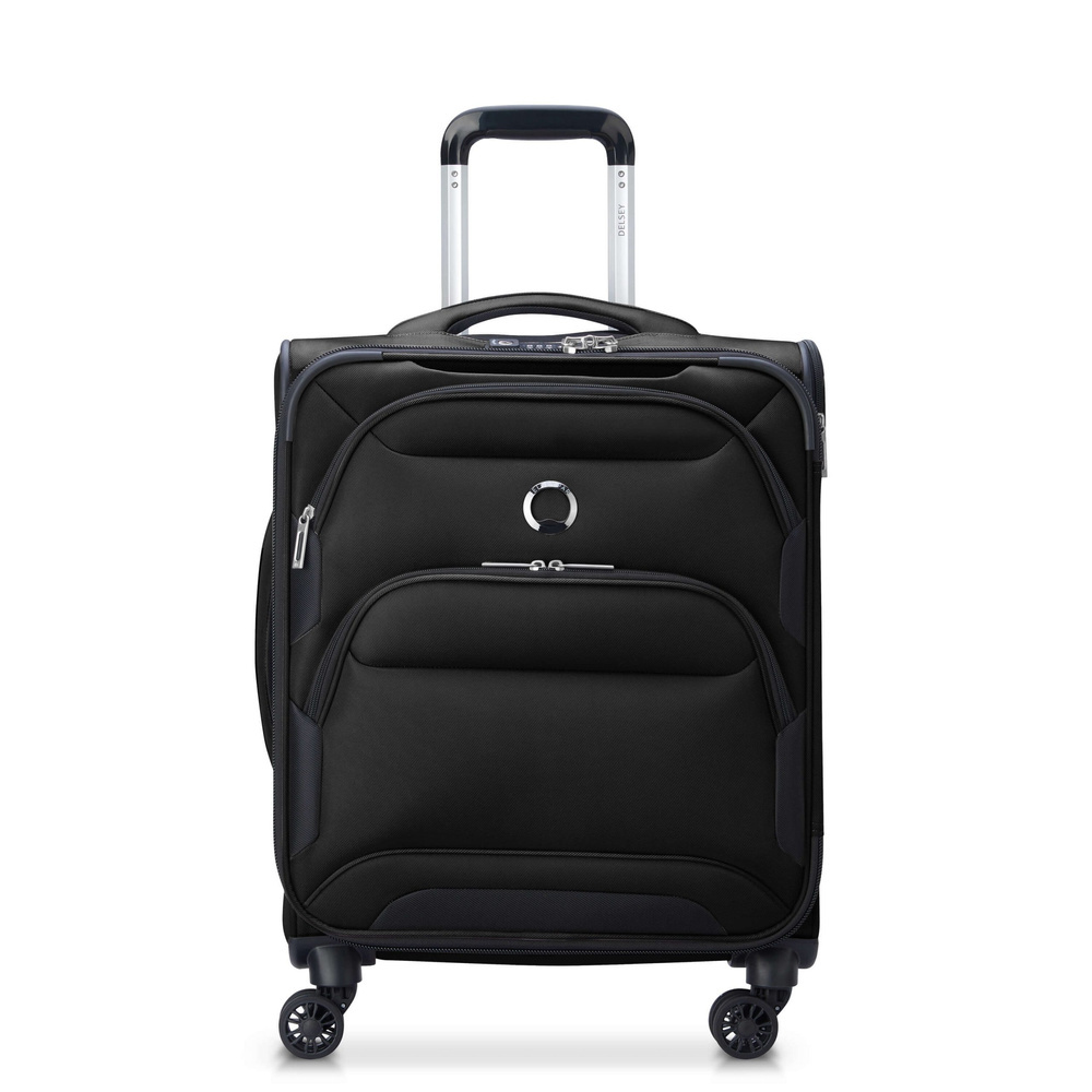 Walizka kabinowa z materiału unisex Delsey Sky Max 2.0 mała na 4 kółkach czarna - cecha produktu