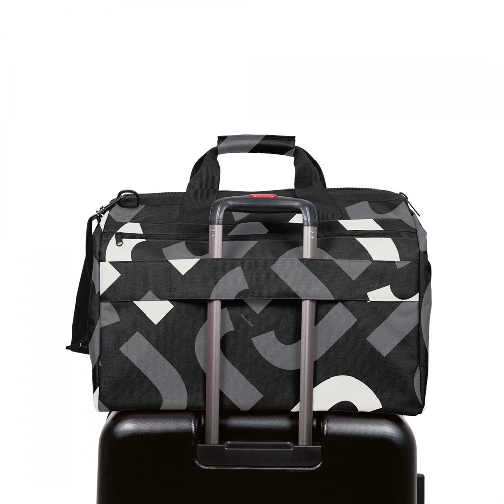 Torba z materiału unisex Reisenthel RMK1033 L podróżna A4 szaro-czarna - cecha produktu