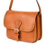 Listonoszka damska skórzana Beltimore K66 camel