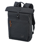 Plecak miejski rolowany antracytowy - Travelite Basics 96310-05