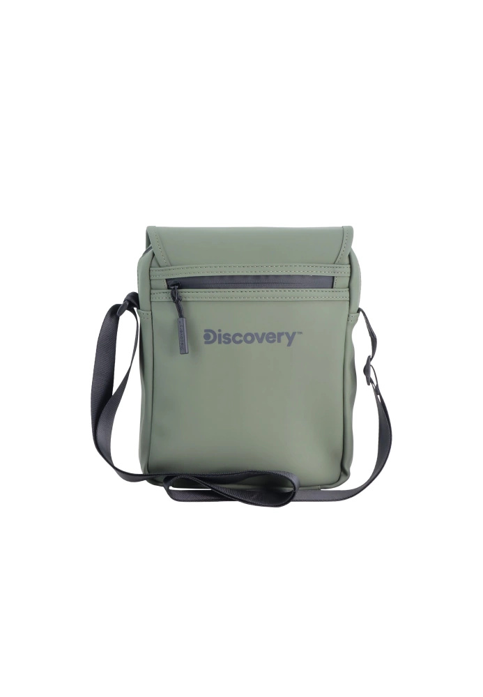 Torba z materiału unisex Discovery REEF 1302 na ramię pionowa listonoszka khaki - cecha produktu