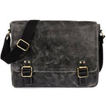 Torba męska vintage skórzana Beltimore M85 czarna