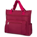 Torebka damska shopper Beltimore J30 bordowa