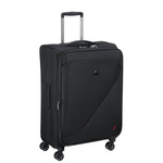 Walizka materiałowa unisex Delsey New Destination 68 cm średania czarna