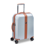 Walizka z twardego materiału unisex Delsey Promenade podróżna kabinowa srebrna