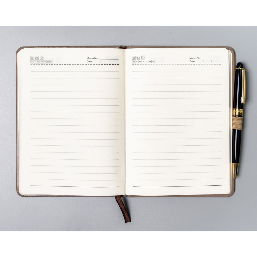 Otwarty khaki notes Peterson NOT-6-LN-53 w linie