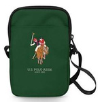 Listonoszka nylonowa unisex US Polo Assn USPBPUGFLGN saszetka mała zielona