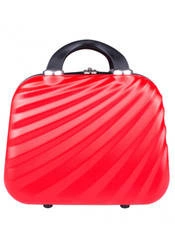 Kosmetyczka podróżna kuferek podróżny czerwony Vip Collection Seszele 14