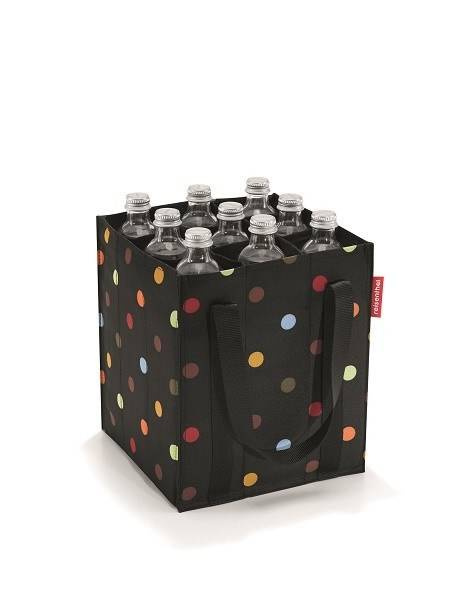 Torba z poliestru unisex Reisenthel RZJ7009 organizer na butelki w kropki - funkcjonalna organizacja butelek