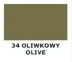 Farba do skóry gładkiej Tarrago oliwkowa - próbnik koloru 34 oliwkowy / olive