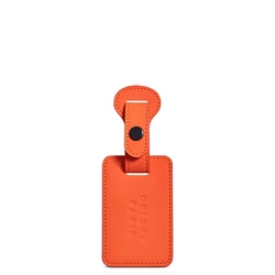 Zawieszka do walizki z materiału unisex Delsey Travel Accessories identyfikacyjna pomarańczowa