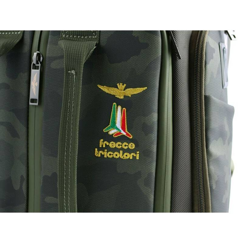 Plecak podróżny na laptopa do 15 torba podróżna zielona moro - Aeronautica Militare AM-525 VE - cecha produktu