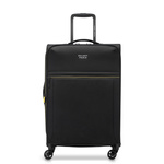 Walizka podróżna z poliestru unisex DELSEY Brochant 3.0 średnia na 4 kółkach czarna