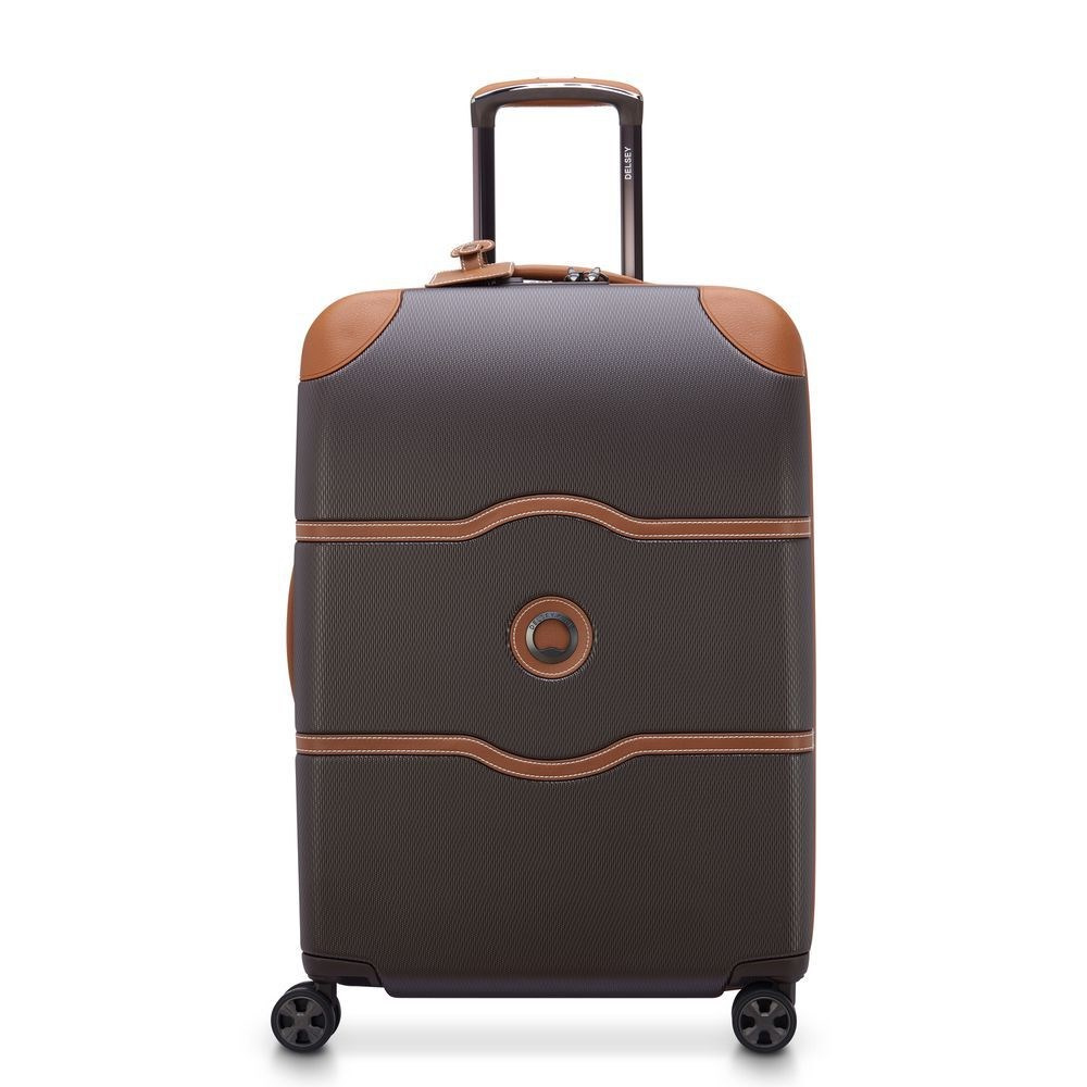 Walizka twarda z poliwęglanu unisex Delsey Chatelet Air 2.0 kabinowa 66 cm brązowa - cecha produktu