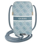 Torebka na telefon S/M max 6.1" niebieska Guess