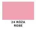 Farba do skóry gładkiej Tarrago różowa - próbnik koloru 24 / rose