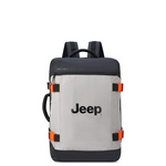 Plecak podróżny materiałowy unisex Jeep by Delsey Paris JS007C duży szary