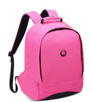 Plecak z poliestru unisex Delsey Securban miejski na laptop 15.6 fuksja
