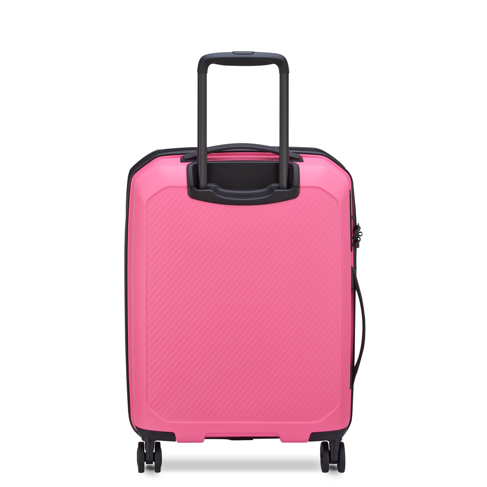 Walizka z polipropylenu unisex Delsey Anvers twarda kabinowa 55 cm różowa - cecha produktu
