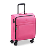 Walizka kabinowa materiałowa unisex Delsey Benetton BE mała 55 cm różowa