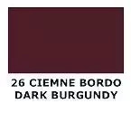 Krem nabłyszczający do butów Tarrago bordowy - próbnik koloru 26 ciemne bordo / dark burgundy