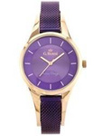 ZEGAREK DAMSKI NA BRANSOLECIE ELEGANCKI G. ROSSI - KAYLE (zg773j) + BOX