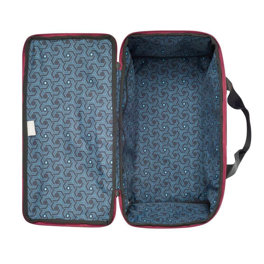 Torba podróżna z poliestru unisex Delsey Egoa kabinowa mała czerwona - cecha produktu