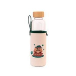 Butelka szklana unisex Line Friends BT21 Shooky bidon 500 ml brązowa