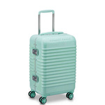 Walizka kabinowa z poliwęglanu unisex Delsey Bastille 2.0 twarda 55 cm miętowa