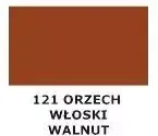 Farba do skóry gładkiej Tarrago brązowa - próbnik koloru 121 orzech włoski / walnut
