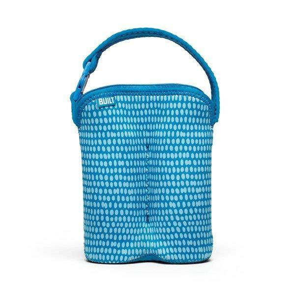 Torba termiczna neoprenowa unisex BUILT Bottle Buddy niebieska - cecha produktu