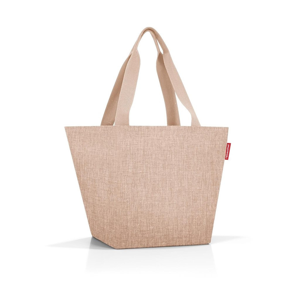 Torba z materiału damska RZS6041 Reisenthel shopper bag A4 brązowa coffee - cecha produktu