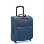 Walizka z materiału unisex Delsey Maubert 2.0 kabinowa mała 45 cm niebieska