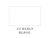 Krem do renowacji do skór gładkich Saphir biały - próbnik koloru z podpisem 21 Biały / Blanc
