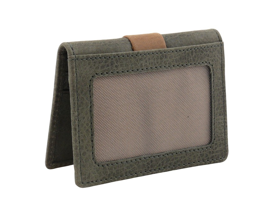 Wizytownik na karty unisex BHPC TEXAS BH-276 etui szary - cecha produktu