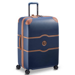 Walizka z tworzywa unisex Delsey Chatelet Air 2.0 duża na 4 kółkach granatowa