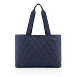 Torba z materiału damska Reisenthel RDK4110 shopper A4 granatowa