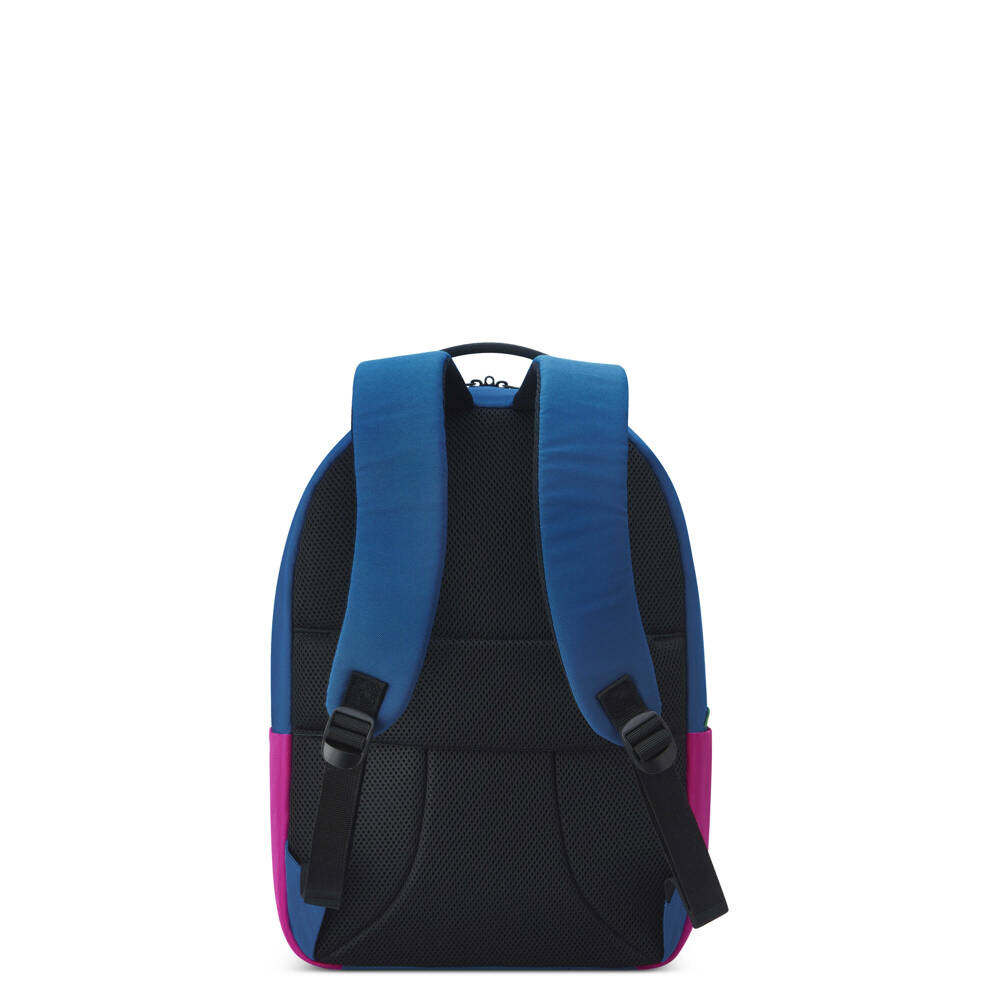 Plecak materiałowy unisex Delsey Benetton Fabrica miejski na laptopa 15,6 niebieski - cecha produktu