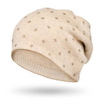 Czapka zimowa damska Peterson HAT-04 beżowa