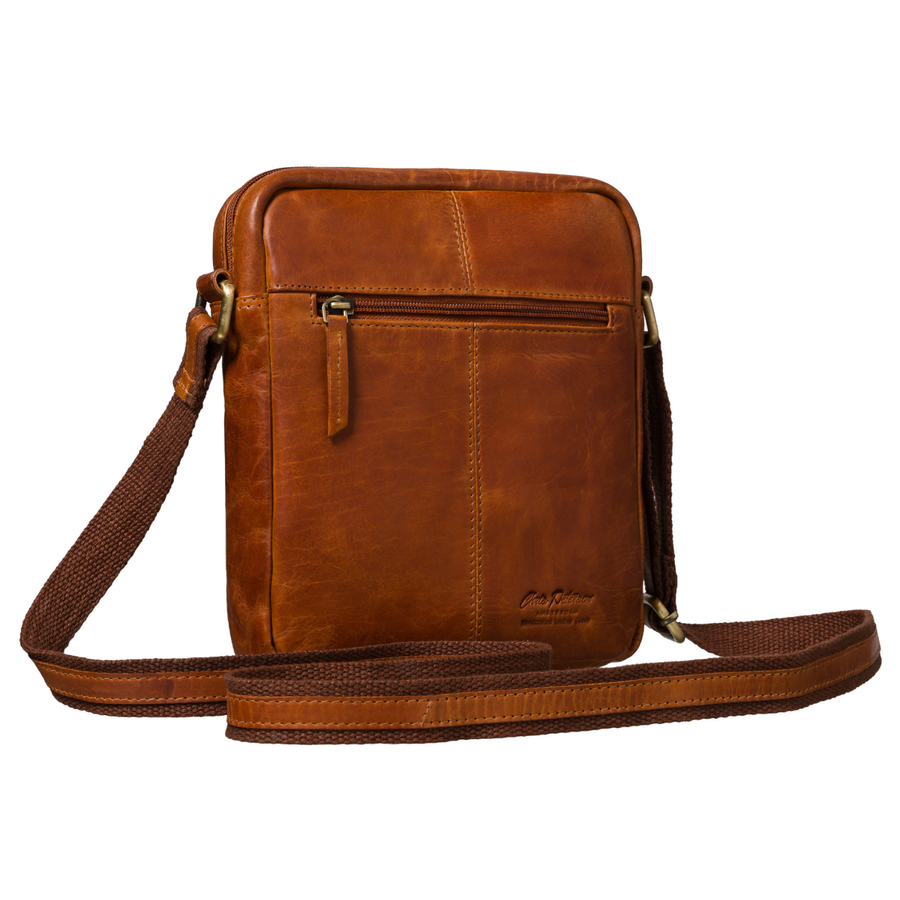 Listonoszka ze skóry naturalnej męska Peterson 705-COW saszetka crossbody brązowa - cecha produktu