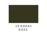 Krem do renowacji do skór gładkich Saphir oliwkowy - próbnik koloru z podpisem 28 Khaki / Kaki