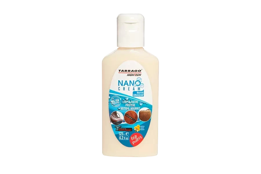 Balsam wodoodporny do skór gładkich Tarrago bezbarwny - butelka Nano Cream z przodu
