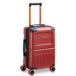 Walizka kabinowa twarda z ABS unisex Delsey Jeep mała 55 cm czerwona